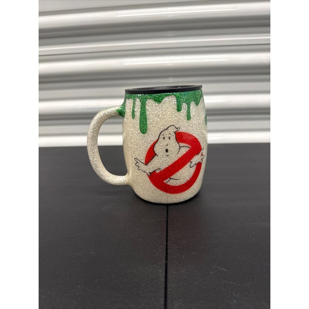 Ghostbusters Glitter Slime Insulated Travel Mug Stainless Steel with Lid